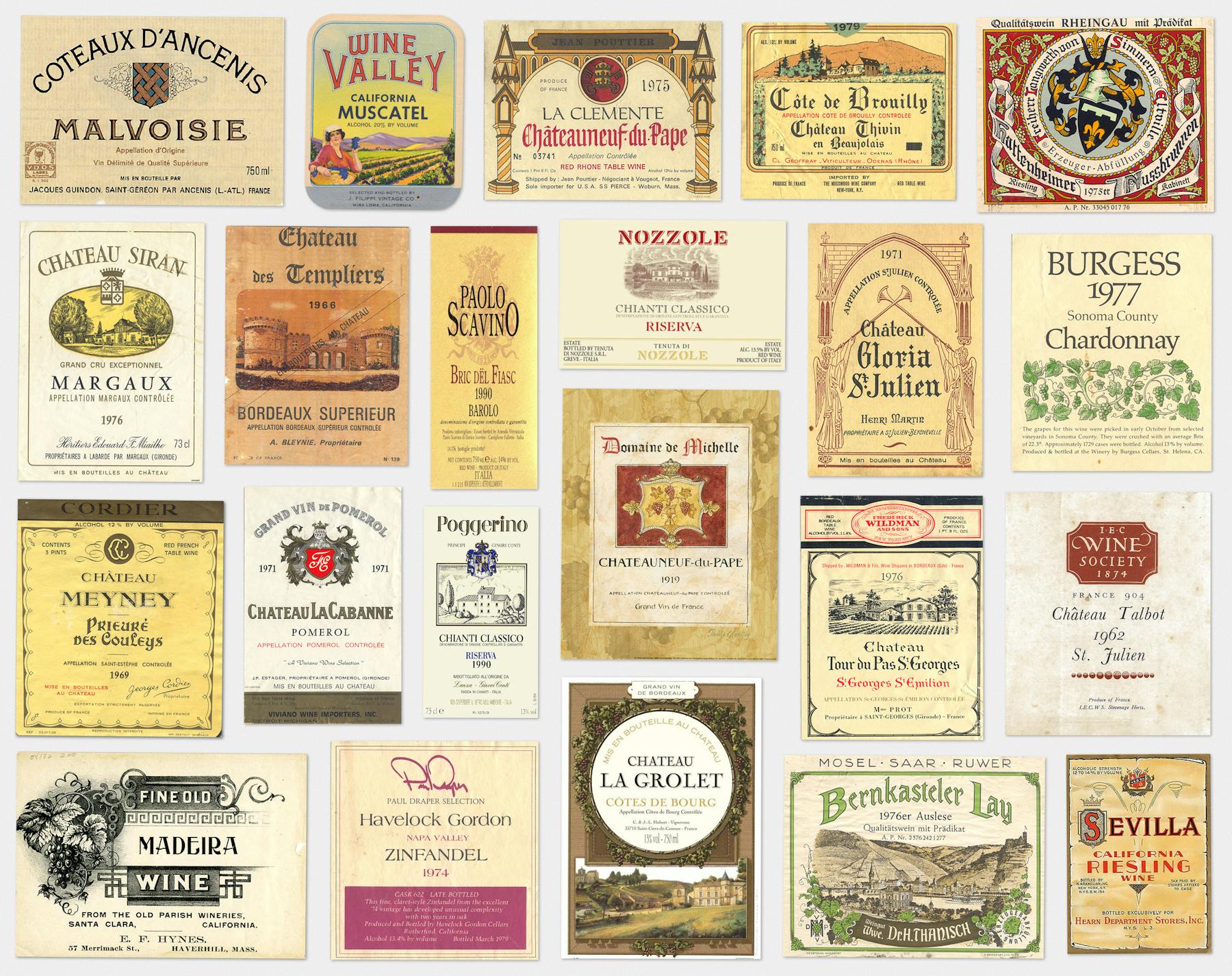 Decipher the secrets of your wines through the label: each word is a clue to reveal its hidden delights !